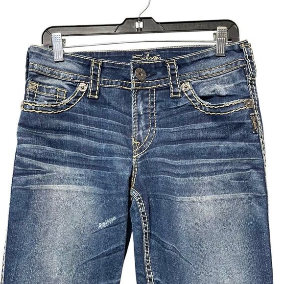 SILVER Suki Surplus Bootcut Jeans 29 - Picture 3 of 10